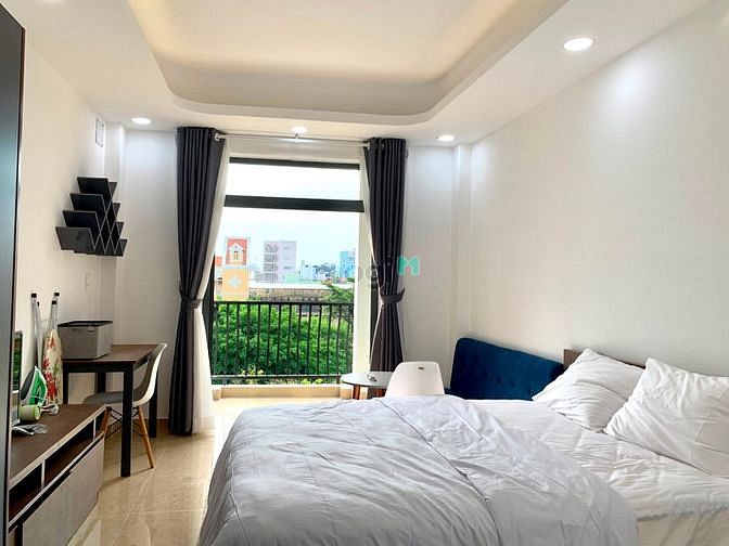 Hình ảnh Cho thuê studio ban công full nội thấy ngay võ thị sáu quận 3