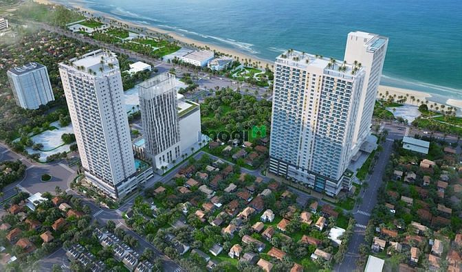 Hình ảnh Chung cư Quy Nhơn Melody sát biển - Căn góc 2PN view Biển