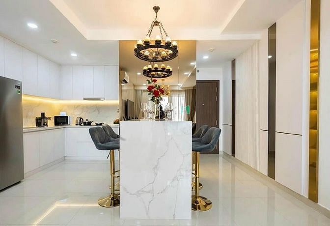 Hình ảnh Cho thuê căn 2PN SaiGon Royal Quận 4 view sông NT cao cấp giá 31 tr