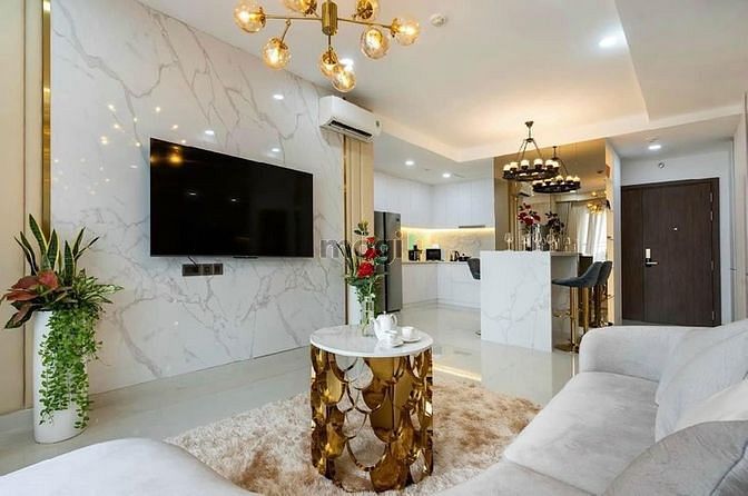 Hình ảnh Cho thuê căn 2PN SaiGon Royal Quận 4 view sông NT cao cấp giá 31 tr