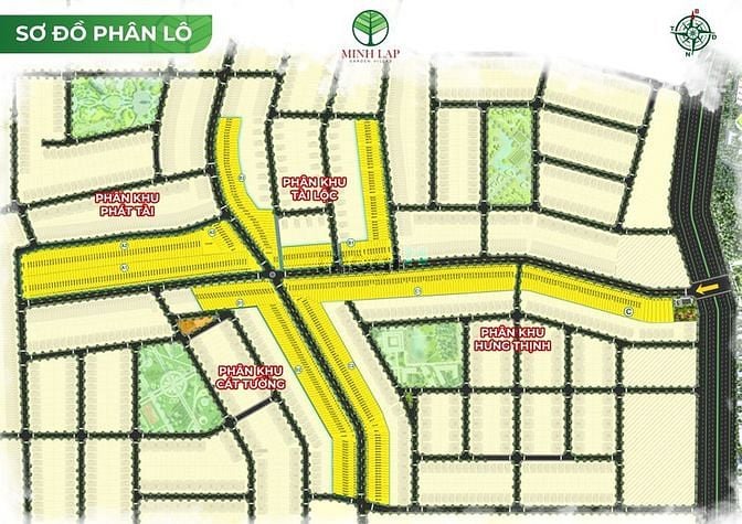 Hình ảnh Bán Đất Khu Dân Cư Minh Lập - Sổ Hồng Riêng - Giá Trang MB66.COM Chính Thức - MB 66 Uy Tín