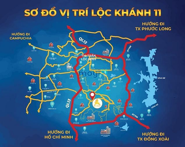 Hình ảnh Bán Gấp 2 lô đất Lộc Khánh,Lộc Ninh,Bình Phước