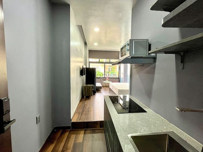 Hình ảnh 🇨🇳🇨🇳🇨🇳Cho thuê studio có balcon ở Thảo Điền phòng đẹp