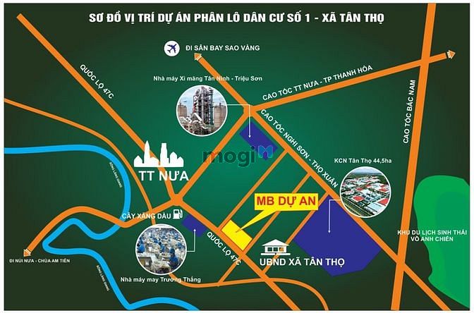 Hình ảnh Bán đất Tân Thọ - Thanh Hoá ngay ql47c giá chỉ 940tr