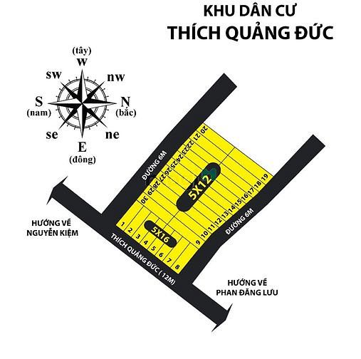 Hình ảnh Chính chủ cần bán đất MTĐ Thích Quảng Đức, Phú Nhuận. Giá 2.8 tỷ. SHR