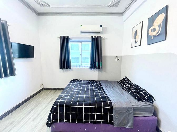 Hình ảnh CHDV full nội thất có cửa sổ lớn thoáng mát