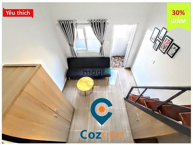 Hình ảnh THUÊ PHÒNG COZRUM_Có Ban Công Máy Giặt Riêng_Tân Phú