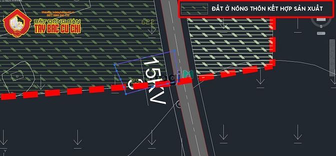 Hình ảnh Bán đất 2 mặt tiền đường An Nhơn Tây - 815m2 - 20x41 - 120m2 thổ cư