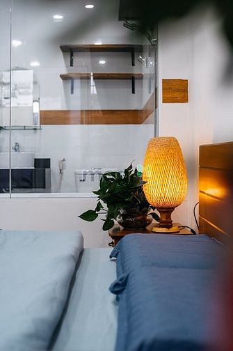 Hình ảnh CHDV STUDIO full nội thất nằm ngay trung tâm