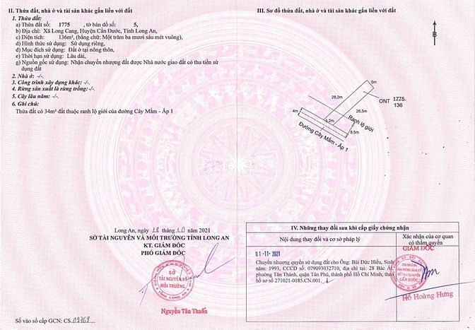 Hình ảnh Cần bán đất thổ cư mặt tiền Nguyễn Trung Trực, SHR, XD tự do