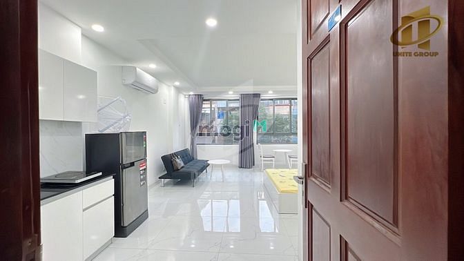 Hình ảnh Cho thuê studio 1pn riêng siêu rộng full nội thất quận 3
