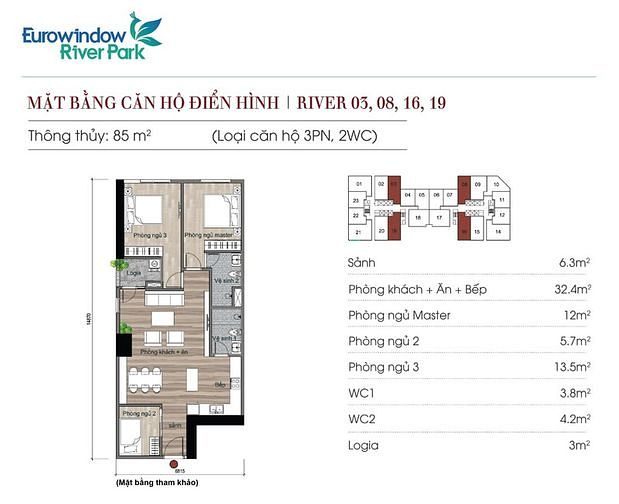 Hình ảnh Chỉ từ 610tr Eurowindow River Park, Chiết khấu 12%