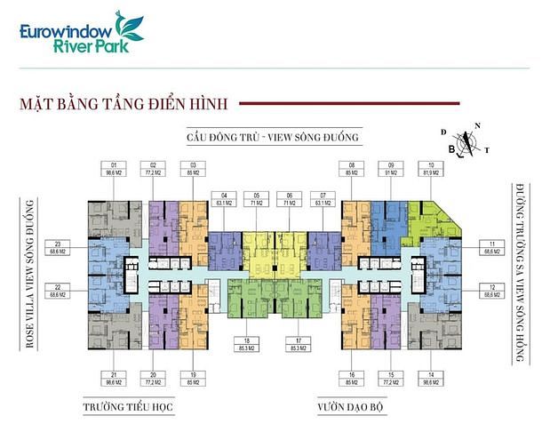 Hình ảnh Chỉ từ 610tr Eurowindow River Park, Chiết khấu 12%