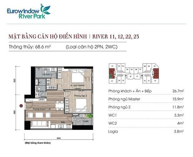 Hình ảnh Chỉ từ 610tr Eurowindow River Park, Chiết khấu 12%