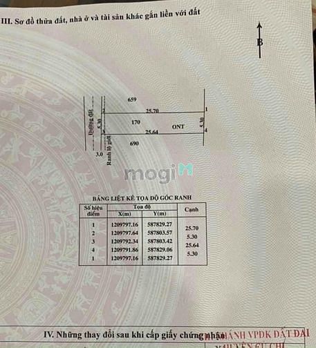 Hình ảnh Đất Thổ cư xã Tân Phú Trung, Củ Chi