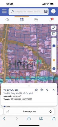 Hình ảnh Đất Thổ cư xã Tân Phú Trung, Củ Chi