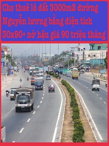 Hình ảnh cho thuê khu đất rộng 3000 m2 đất góc đường nguyễn lương bằng Q7