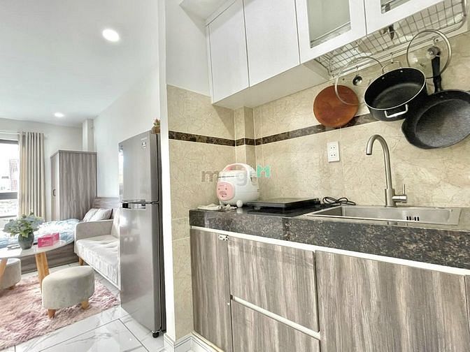 Hình ảnh Cho Thuê Căn Hộ Cao Cấp Full Nội Thất Bancon Gần Đại Học Hutech
