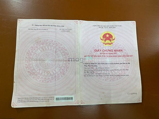 Hình ảnh Lô 1400m2 bám suối Đa Phúc, Yên Thủy, Hòa Bình