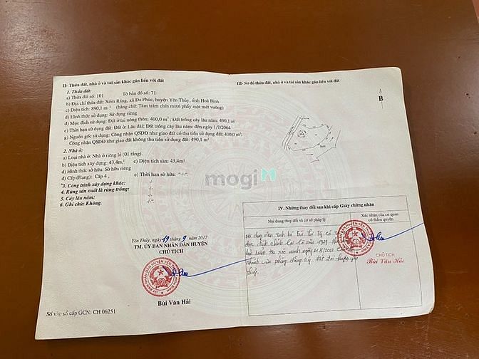 Hình ảnh Lô 1400m2 bám suối Đa Phúc, Yên Thủy, Hòa Bình