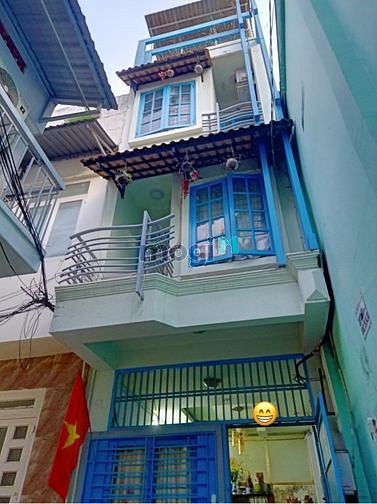 Hình ảnh Phan Văn Trị - 4 tầng - 108m2 DTSD - nở hậu L - hẻm to - 3 tỷ 2