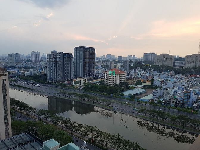 Hình ảnh Cho thuê chung cư Khánh Hội 2, 2pn 2wc, đủ nội thất, lầu cao, view tho