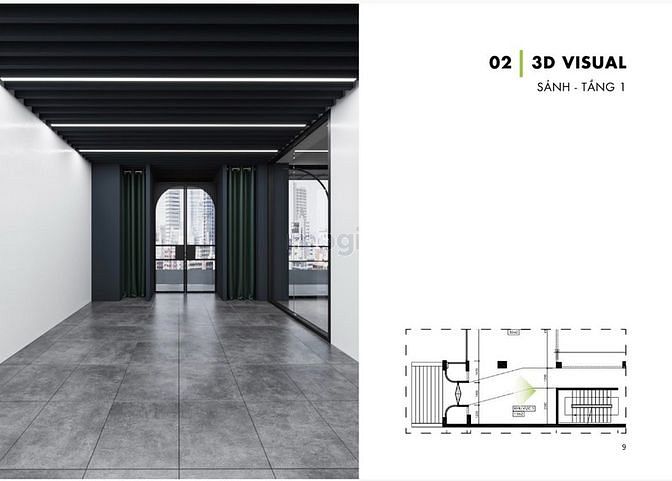 Hình ảnh SÀN VP  sang trọng cao cấp Mặt tiền đường Thảo Điền- Quận 2 17$/M2
