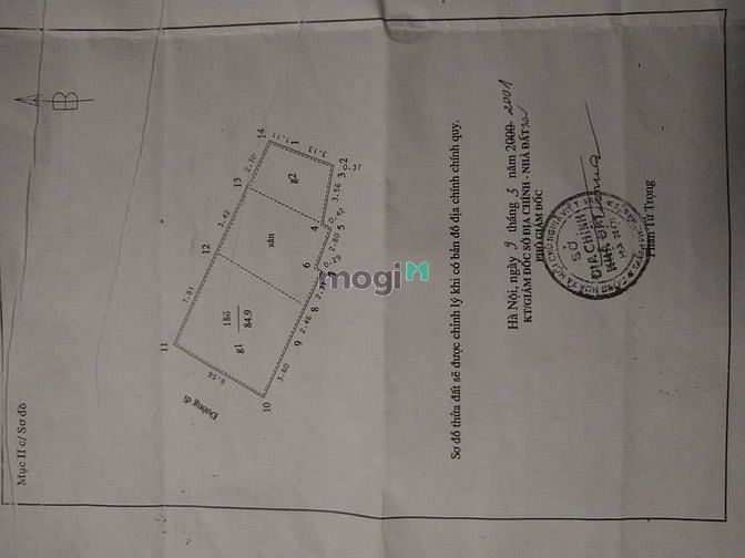 Hình ảnh Bán đất Bạch Mai, KD tốt, 85m2, mt 6,6m, 7.7 tỷ