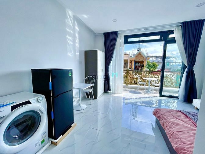 Hình ảnh CHDV 1 PN - Full NT Ban Công Riêng - Mới xây 100%