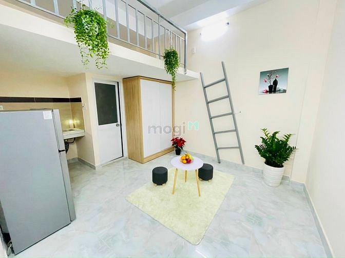 Hình ảnh Căn Hộ Có Gác Cửa Sổ Full Nội Thất Ngay Phan Văn Trị