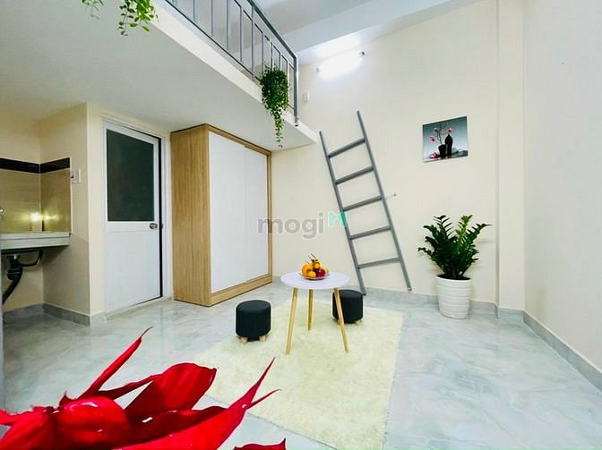 Hình ảnh Căn Hộ Có Gác Cửa Sổ Full Nội Thất Ngay Phan Văn Trị