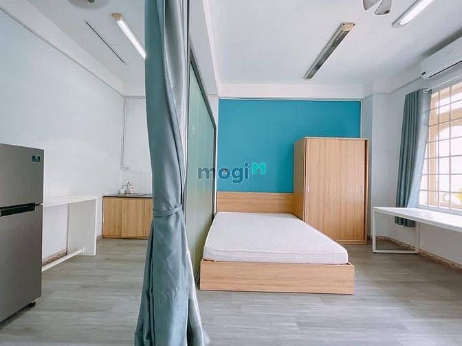 Hình ảnh CHDV full nội thất có ban công + vách ngăn gần bến xe quận 8
