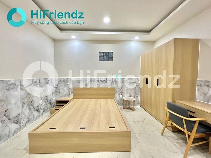 Hình ảnh CHDV full nội thất ban công cửa sổ lớn gần CV Phần Mềm - Quang Trung
