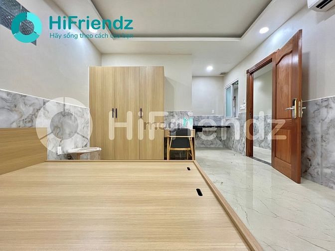 Hình ảnh CHDV full nội thất ban công cửa sổ lớn gần CV Phần Mềm - Quang Trung