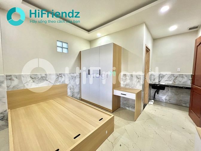 Hình ảnh CHDV full nội thất ban công cửa sổ lớn gần CV Phần Mềm - Quang Trung