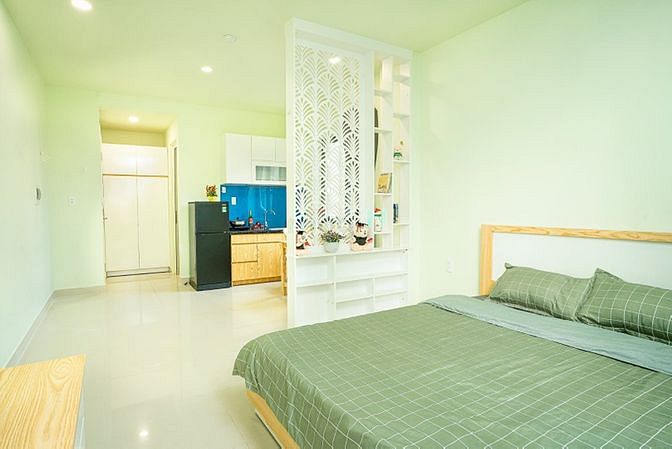 Hình ảnh Phòng full nội thất có cửa sổ gần Cầu Nguyễn Văn Cừ