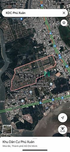 Hình ảnh Đất nhà bè kdc phú xuân cảng sài gòn 261 m