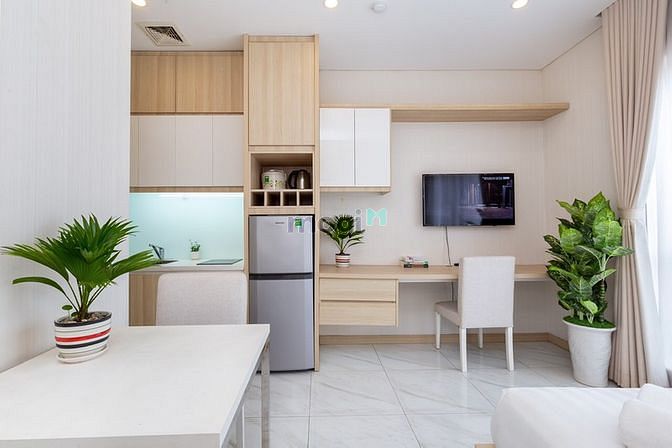 Hình ảnh CHDV Quận 1 full nội thất thoáng mát sạch sẽ