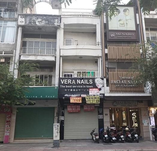 Hình ảnh Cho thuê mặt tiền Pasteur Quận 1 360m2 4 lầu 70 triệu.