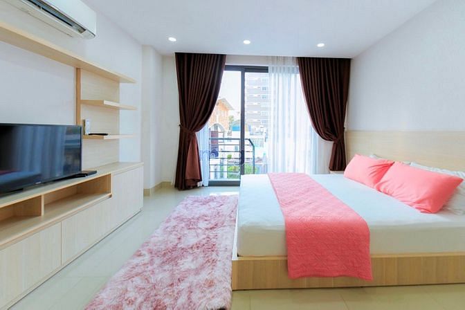 Hình ảnh chdv studio nằm ngay trung tâm view toàn thành phố