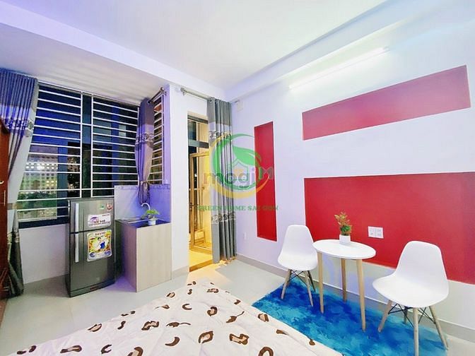 Hình ảnh Phòng Balcon Full NT siêu Mới Quận Tân Bình
