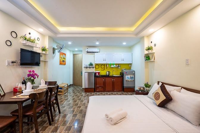 Hình ảnh CHDV Quận 1 có thang máy toà nhà đẹp an ninh
