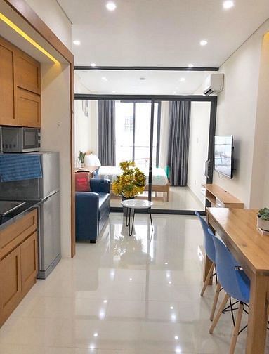 Hình ảnh Mb6623 nạp rút nhanh chóng dịch vụ nội thất cao cấp, tone gỗ sang chảnh quận 1