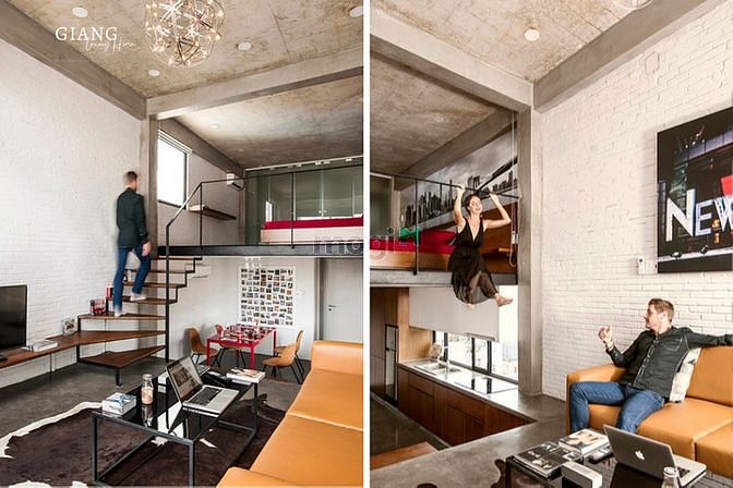Hình ảnh Loft 1950s _Tái hiện New York hào phóng hiện đại