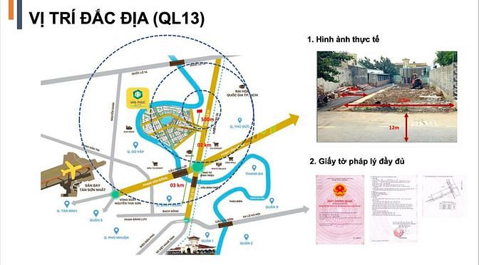 Hình ảnh Chính chủ bán đất thổ cư 406m2 căn góc 2 mặt tiền trung tâm Thủ Đức