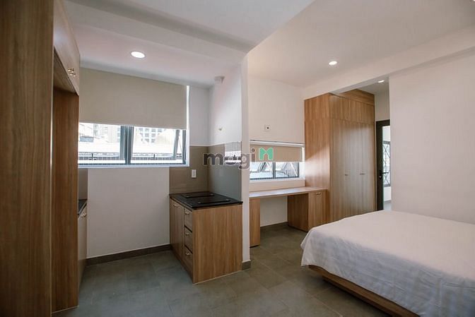 Hình ảnh CHDV STUDIO có cửa sổ lớn sân balcony lớn thoáng mát