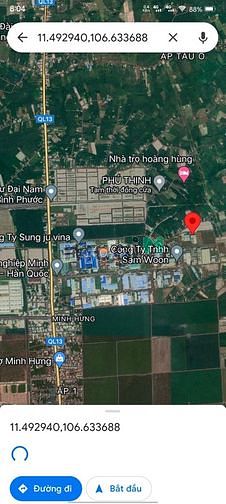 Hình ảnh Cần bán nhanh đất 200m2 KCN Minh Hưng  giá 1 tỷ 200 triệu, SHR