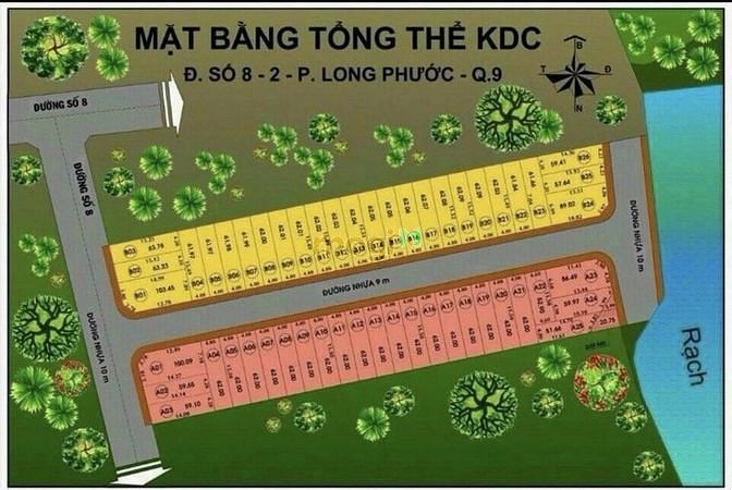Hình ảnh Gấp bán đất Long Phước A, Thủ Đức, 62m2, nhỉnh 2 tỷ  300