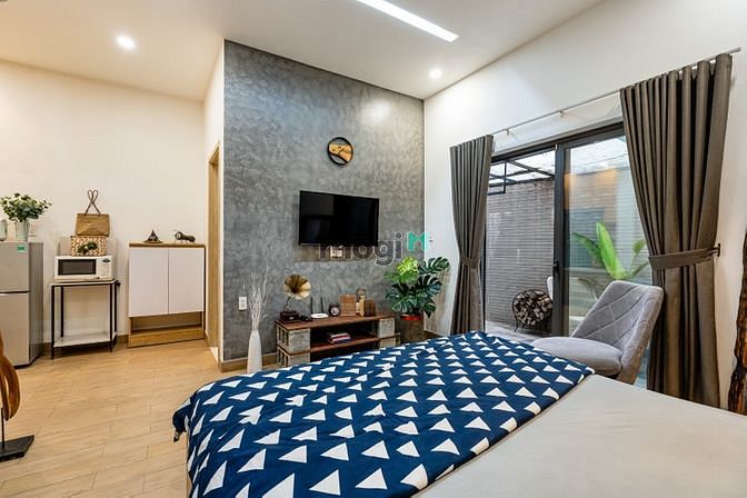Hình ảnh 🌳🌳Căn Studio Có Sân Vườn Rộng , Nội Thất Bằng Gỗ , Cực Chill Cực🌳🌳