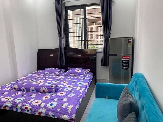 Hình ảnh Gần cầu Ông Lãnh quận 4 - CHDV full nội thất + cửa sổ + ban công